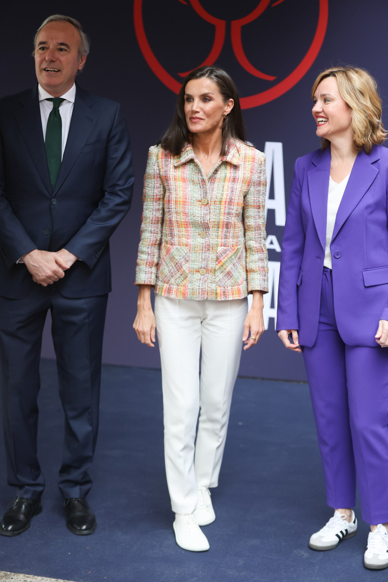 Reina Letizia Copa de la reina 2024 chaqueta tweed