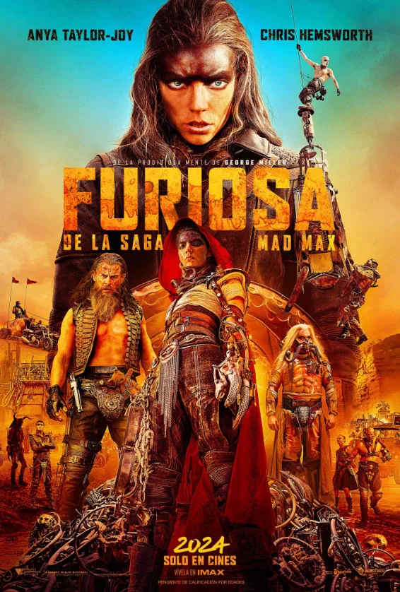 Furiosa, de la saga Mad Max - banda sonora y canciones de la película 5 furiosa mad max poster jpg
