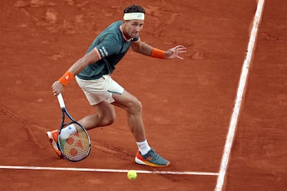 Ruud, en la segunda ronda ante Davidovich.
