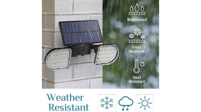 Una de las mejores luces solares exteriores para la casa