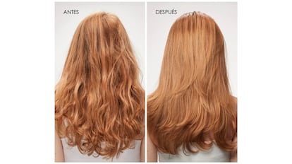 Este aceite se puede aplicar sobre cabello mojado, húmedo o seco.