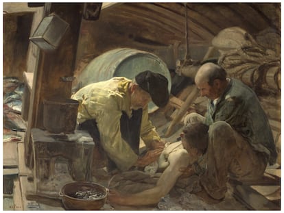 '¡Aún dicen que el pescado es caro!', de Joaquín Sorolla.