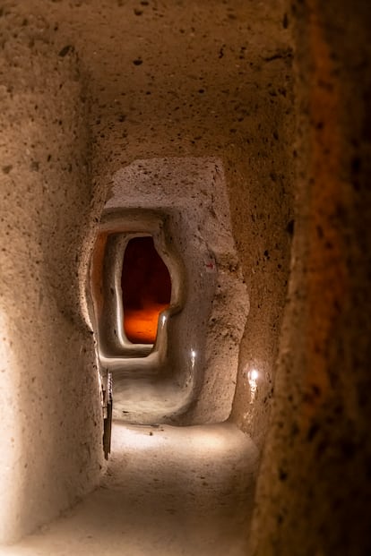La ciudad subterránea de Kaymaklı (Turquía).