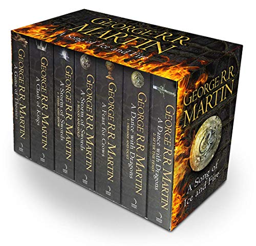Colección de libros de Juego de Tronos (7 libros en inglés)