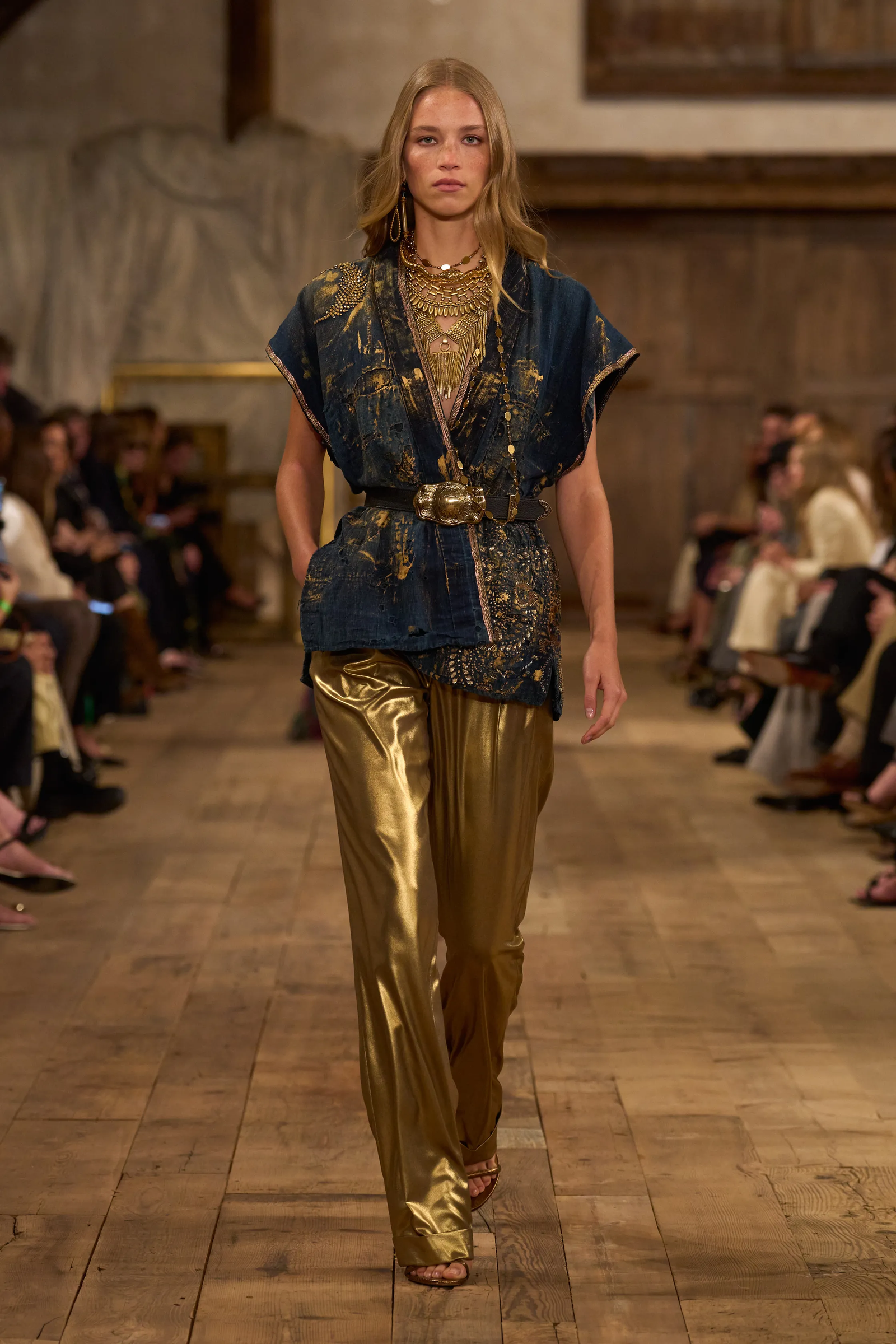 chaleco en Ralph Lauren primaveraverano 2024.