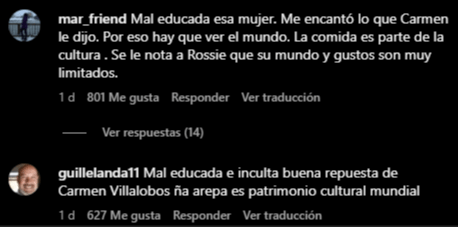 Usuarios acribillan a Rosie Rivera, hermana de Lupillo y Jenni, por desprestigiar a las arepas