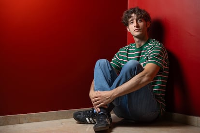 Daniel Ibáñez, el día 13 en el Teatro Marquina, en Madrid. 