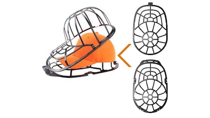 Estructura resistente para gorras.