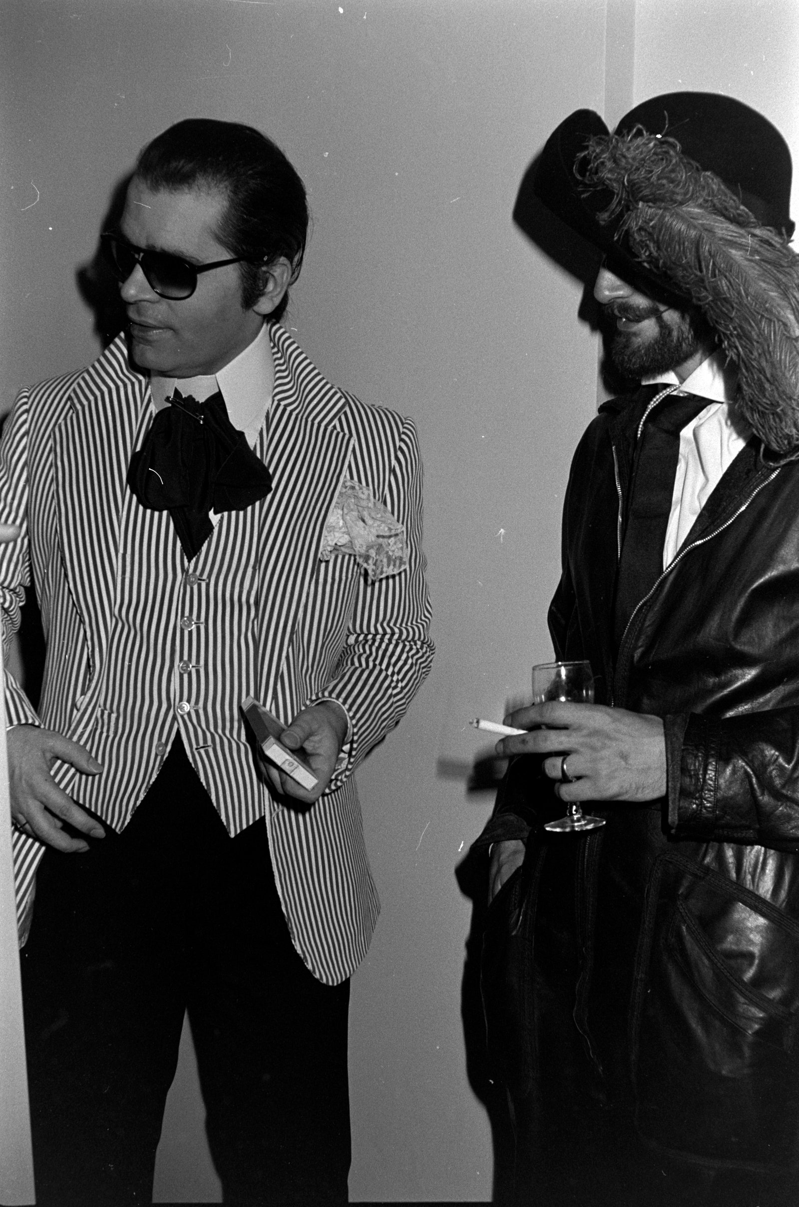 Karl Lagerfeld y Jacques de Bascher