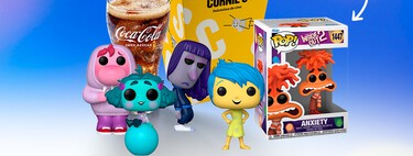 Estos son los coleccionables de 'Del Revés 2' que encontrarás en Cinesa: toppers, vasos y funkos con los personajes de Pixar
