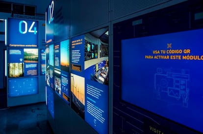 Exposición 'Conectados al futuro. La transición energética', en el Parque de las Ciencias de Granada.