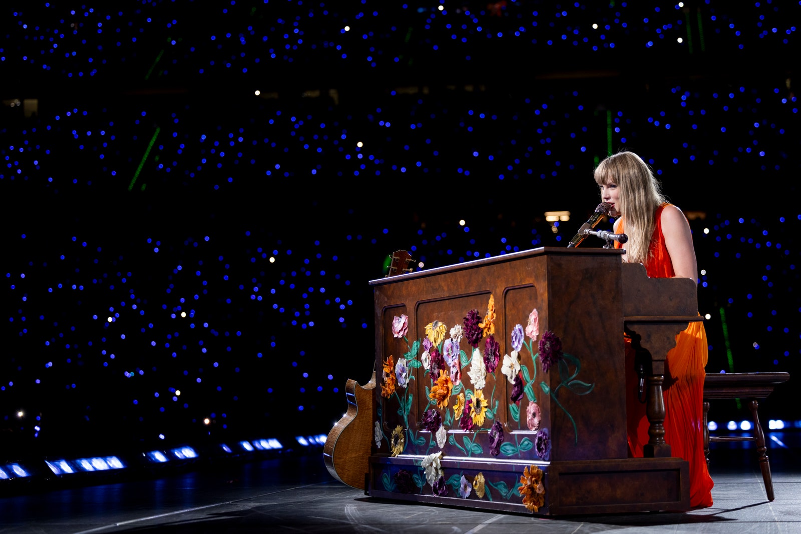 Taylor Swift en el concierto de The Eras Tour en Madrid