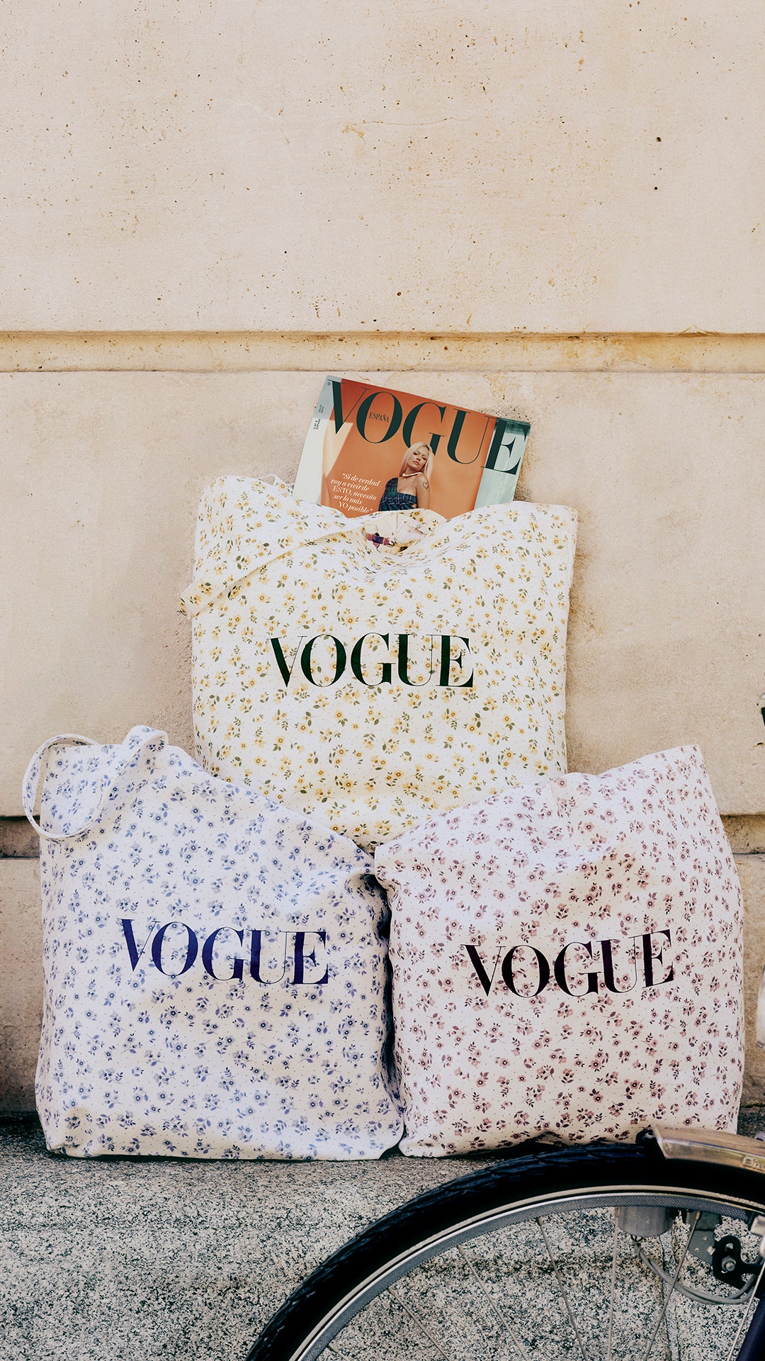 bolso de Vogue con estampado de flores 'Liberty'