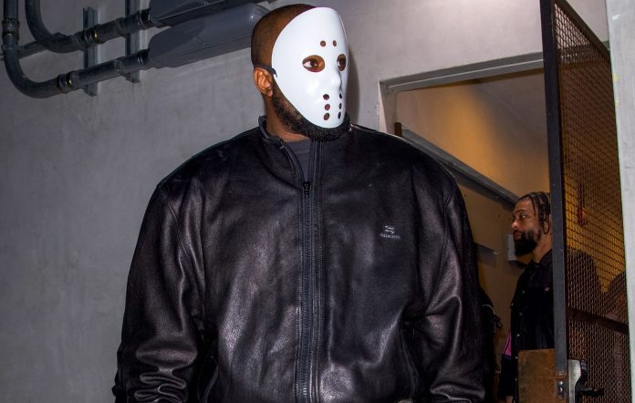 Kanye West is seen on February 02, 2024 in Los Angeles, California.