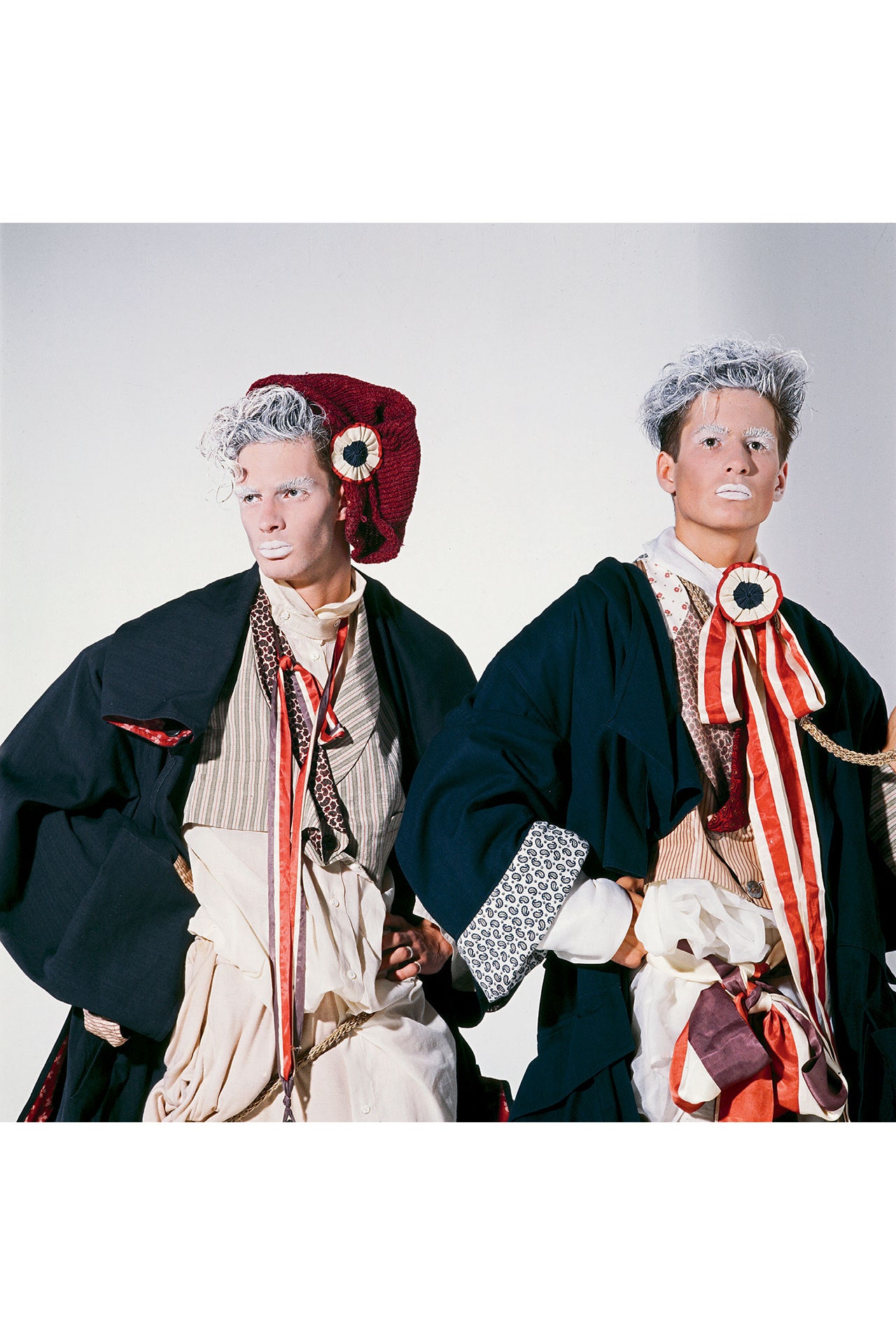 Colección Les Incroyables  de John Galliano para su graduación en Central Saint Martins .