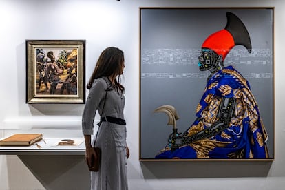 Una perspectiva de la exposición del IVAM.