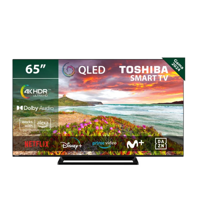 Toshiba 65QV3363DG 65" QLED UltraHD 4K HDR Dolby Audio  VIDAA TV