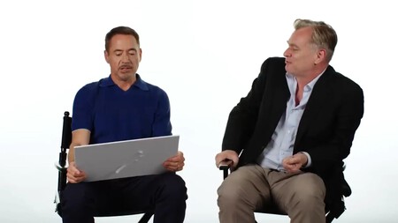 Robert Downey Jr. y Christopher Nolan