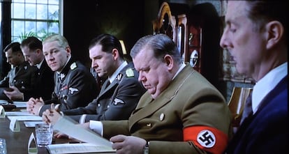 Imagen del filme sobre la reunión de Wannsee 'Conspiracy', con Kenneth Branagh como Heydrich.