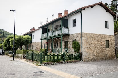 Casas del antiguo barrio minero de Sabero (León).