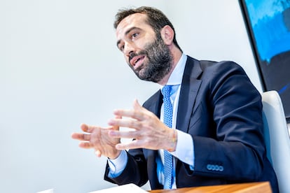 Carlos Cuerpo, en la sede del Ministerio