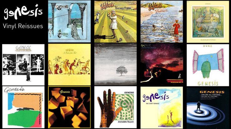 LOS 14 LPS DE ESTUDIO DE GENESIS VAN A SER REEDITADOS EL VINILO ESTE VERANO