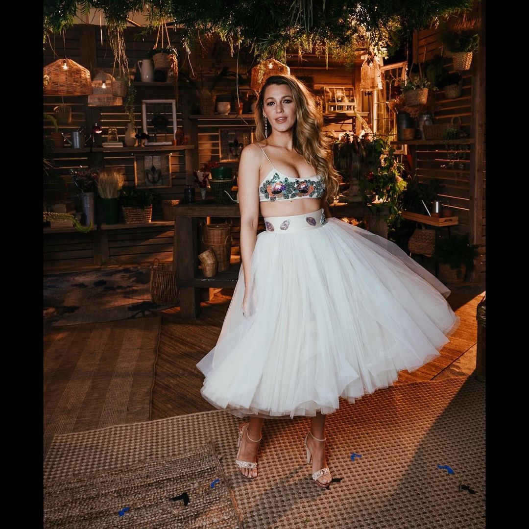 Blake Lively y la falda de tul inspirada en el ‘balletcore con significado sentimental