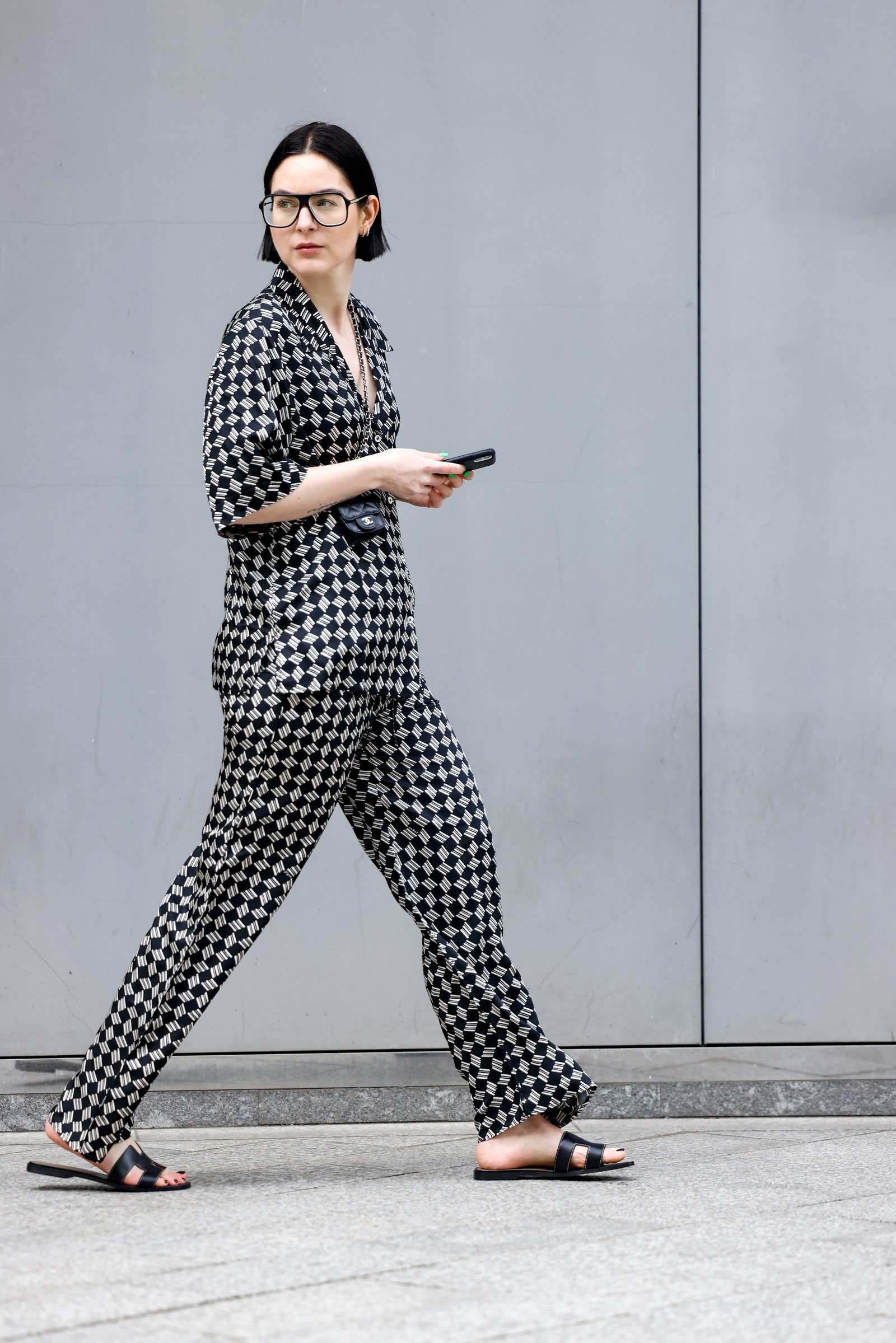 sandalias oran hermes street style
