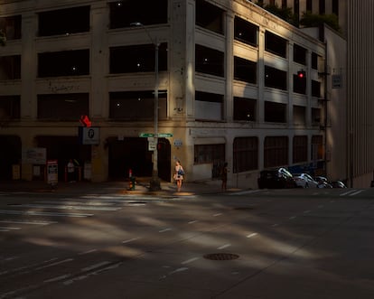 Cruce en la Cuarta Avenida de Seattle, 2017. 
