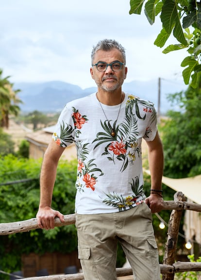 Javier Barbero, del Banco del Tiempo, del municipio de Sencelles, en Mallorca.