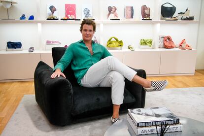 Aitor Gómez, fundador de Bonai, en la tienda Non Standard de Madrid.