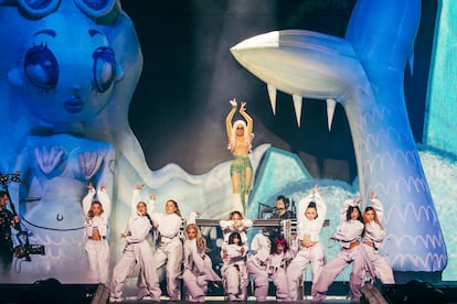 Un momento del concierto de Karol G en Berlín, el pasado 2 de julio.
