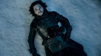 Jon Nieve (Kit Harington), en uno de los momentos clave de 'Juego de tronos'.