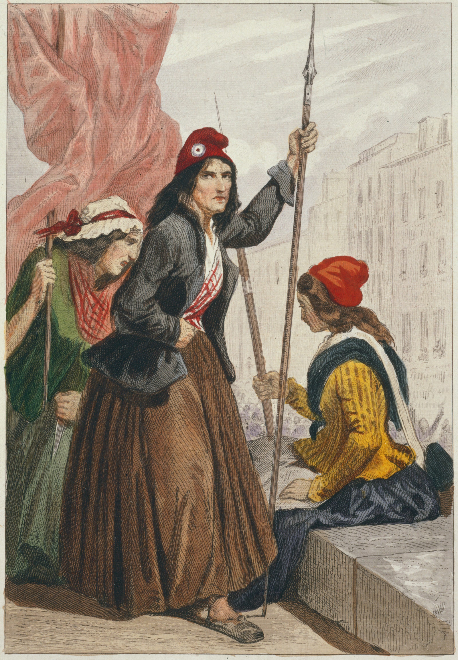 Las furias de la guillotina.