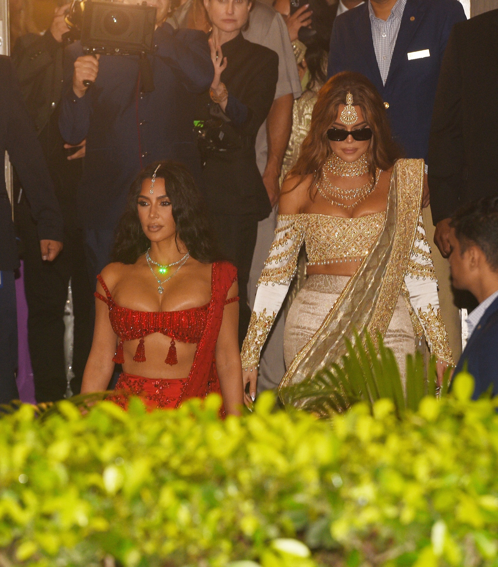 Kim y Khlo Kardashian boda ambani