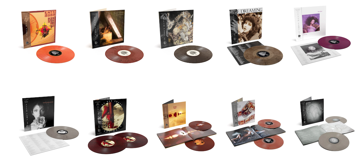 MÁS REIVINDICADA QUE NUNCA, KATE BUSH CUMPLE 66 AÑOS Kate's albums reissued including colour vinyl indie editions! | Kate Bush News