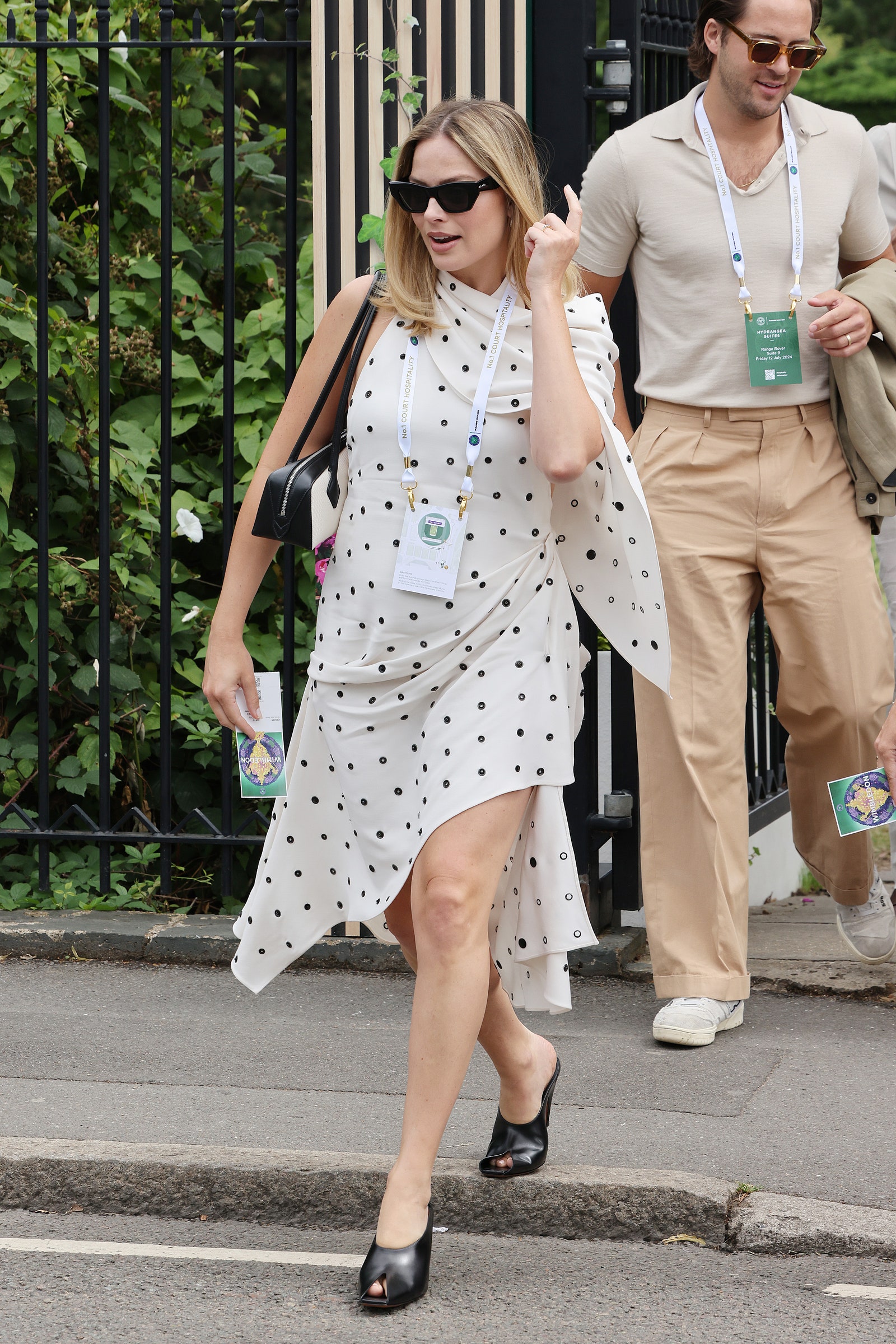margot robbie en wimbledon