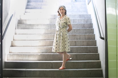 La 'podcaster' y escritora Nuria Pérez, fotografiada en Madrid.