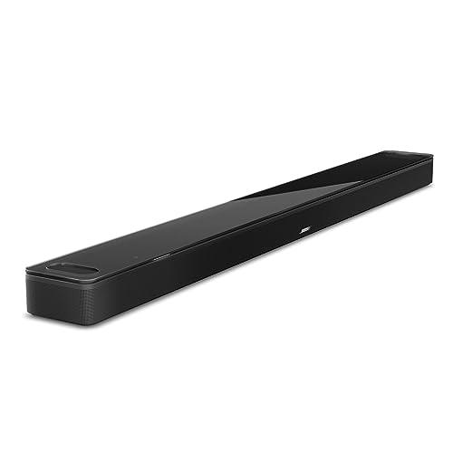 Barra de sonido inteligente Smart Ultra de Bose con Dolby Atmos, control por voz de Alexa,Bluetooth inalámbrico con IA, sistema de sonido envolvente para TV, Negro