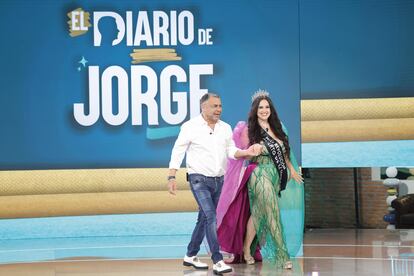 Un momento del primer programa de 'El diario de Jorge'.