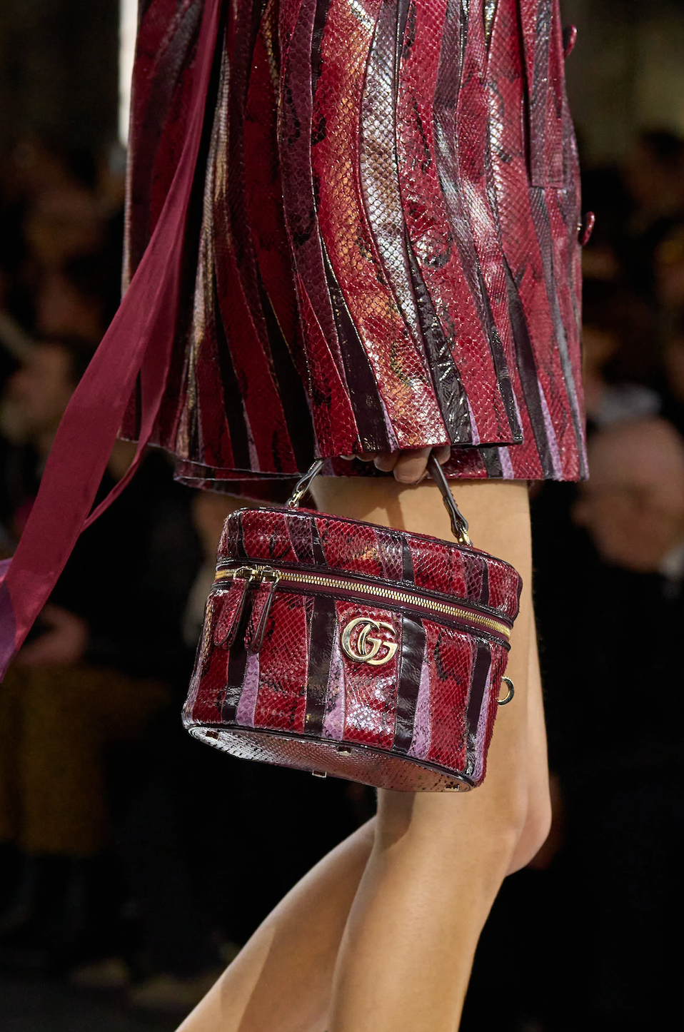 Bolso granate Gucci