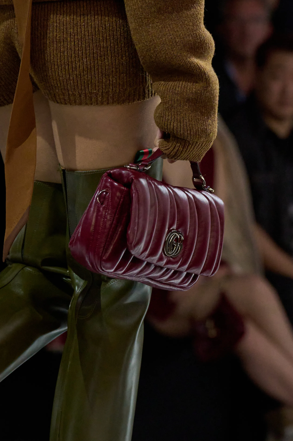 Bolso granate Gucci
