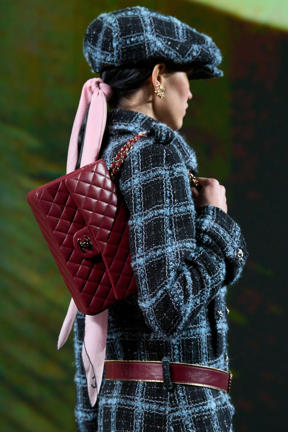 Bolso granate Chanel