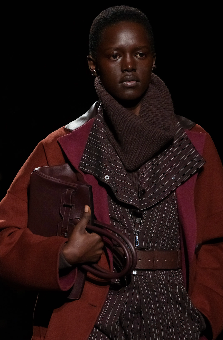 Bolso granate Hermès