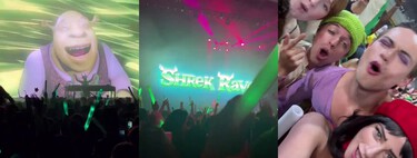Una fiesta al estilo "muy, muy lejano...": así es la Shrek Rave que ha conquistado a Estados Unidos y a la que las estrellas de Hollywood no se pueden resistir
