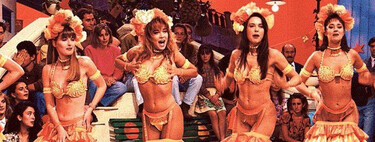 Cuando TVE y Telecinco competían por el striptease más chabacano: la paletada más grande de los años 90