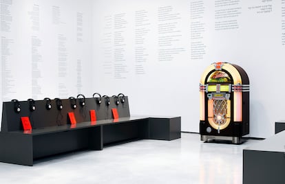 'Los pensamientos son libres' (2012), de Susan Hiller, en el Museo Helga de Alvear de Cáceres.