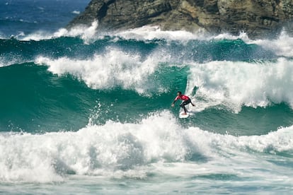 El francés Maxime Huscenot, en una de las pruebas del Pantín Classic de 2020.