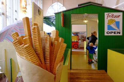 Uno de los museos más sorprendentes de Brujas es el Frietmuseum, dedicado a las patatas fritas.