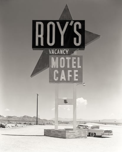 El Roy’s Motel, en California, en una imagen de 2023